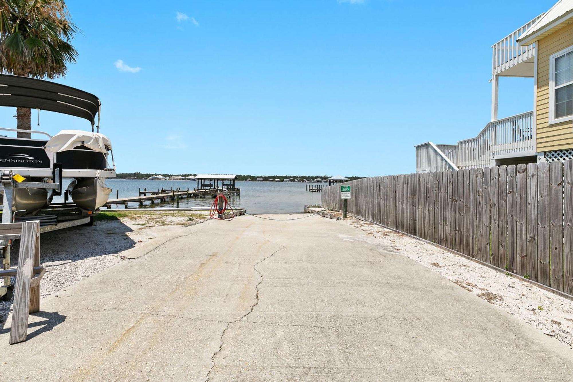 3br Gulf Views With Pool, Boat Launch And Dock Gulf Shores
